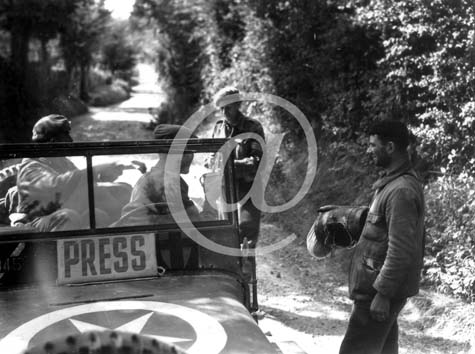 SAINT LAMBERT SUR DIVE(61160) 19 ao�t 1944 La B Coy Argyll & Sutherland Highlanders 4 Div. Relations entre l